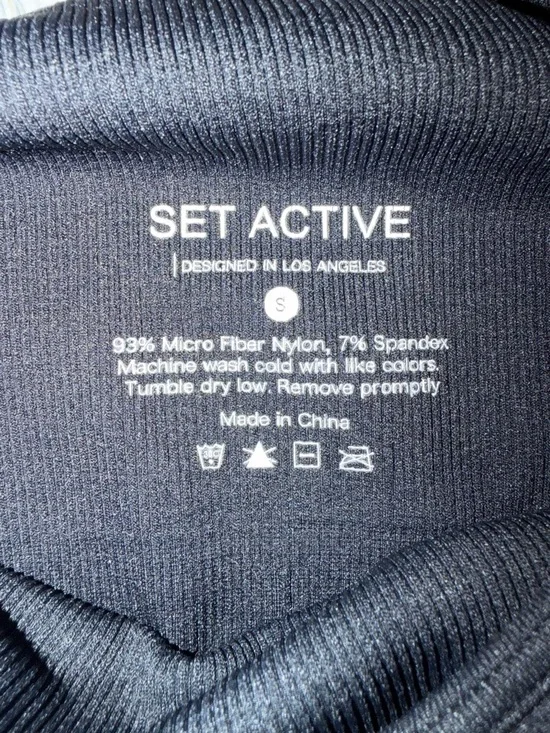 Set Active Ribbed Bra - Picture 2 of 2